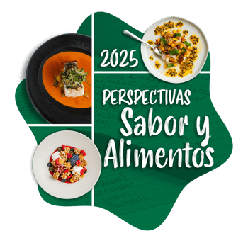 Logo 2025 Food Flavor Outlook 1080x1080 Spanish